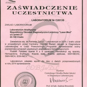 Zaświadczenie uczestnictwa2